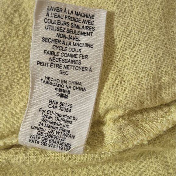 Free People Sunny Yellow Cargo Shorts - Picture 7 of 8